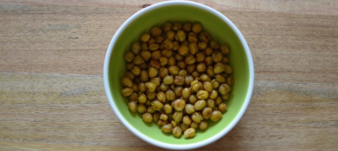 Healthy Snacks: Roasted Chickpeas